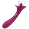 Picture of TARA Rechargeable G-Kiss G-Spot and Clitoral Vibrator*Dark Red