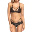 Picture of Temptation Black Bow Lace Bra and Panty Set