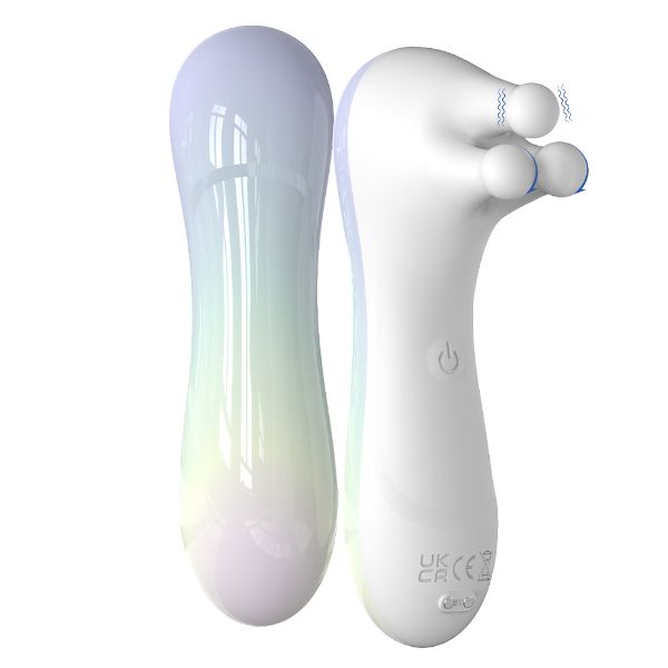 Picture of Ivory Touch 9 Vibration and 9 Rotation Vibrator*White