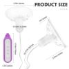 Picture of Mute Remote Controlled Sensation Double Head Nipple Pump