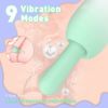 Picture of Bite Me Vibrator 8 Sucking Modes 9 Vibration Modes & Tapping Mode - Green & White