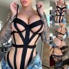 Picture of Strappy Lingerie Sexy Bondage Naughty Teddy