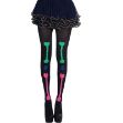 Picture of Halloween Cute Bones Pantyhose