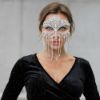Picture of DANCING BALL Rhinestone Mask With Shiny Tassel Masquerade