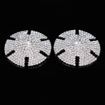 Picture of Luxury Rhinestone Nipple Stickers Breast Cover Pasties
