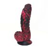 Picture of Alien Silicone Curved Dildo with Suction Cup 7 Inch