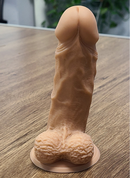 Picture of Realistic Silicone Dildo with Suction Cup 5.7 Inch