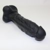 Picture of Mr. Hanson Silicone Dildo with Suction Cup Black 6.7 Inch