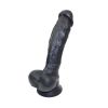 Picture of Mr. Hanson Silicone Dildo with Suction Cup Black 11 Inch