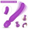 Picture of Iris G Spot Clitoral Warming Dual Motor Wand Vibrator - Purple