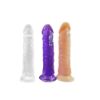 Picture of Rooney Crystal Dildo with Suction Cup 7.9 Inch - Nude