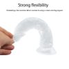 Picture of Rooney Crystal Dildo with Suction Cup 7.9 Inch - Nude