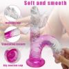 Picture of Wayne Gradient Realistic Dildo with Suction Cup 7.3 Inch - Pink