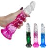 Picture of Wayne Gradient Realistic Dildo with Suction Cup 7.3 Inch - Pink