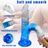 Picture of Wayne Gradient Realistic Dildo with Suction Cup 7.3 Inch - Blue