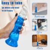 Picture of Wayne Gradient Realistic Dildo with Suction Cup 7.3 Inch - Blue