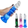 Picture of Wayne Gradient Realistic Dildo with Suction Cup 7.3 Inch - Blue