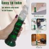 Picture of Wayne Gradient Realistic Dildo with Suction Cup 7.3 Inch - Green