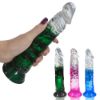 Picture of Wayne Gradient Realistic Dildo with Suction Cup 7.3 Inch - Green