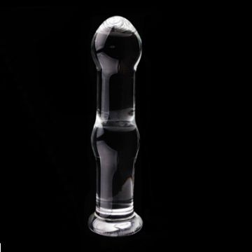 Picture of Crystal Clear Glass Butt Plug - Beta