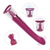 Picture of Moore 3 In 1 Clitoral Licking Sucking G-spot Vibrator - Pink