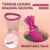 Picture of Moore 3 In 1 Clitoral Licking Sucking G-spot Vibrator - Pink