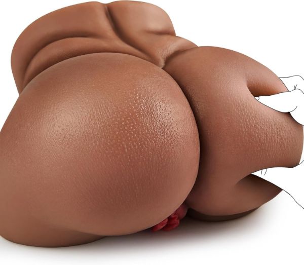 Picture of Jenny Full-Figure Dual-Channel Male Masturbator with Suction & Warming 3.4kg